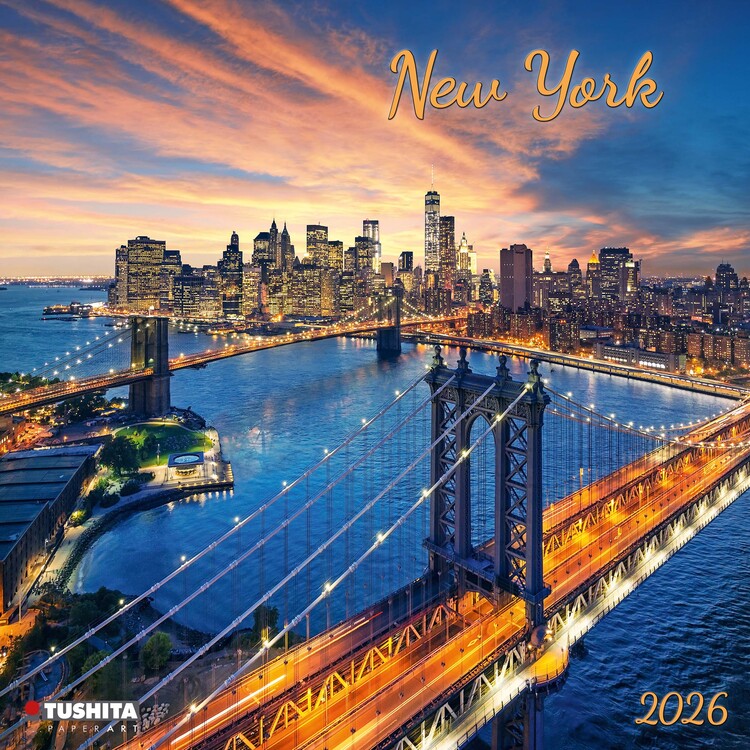 Календар 2027 New York Sunrise