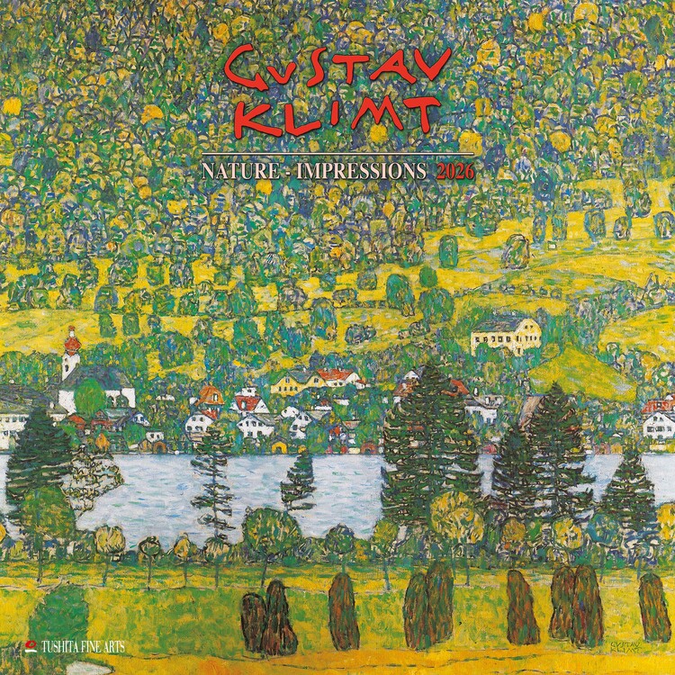 Календар 2027 Gustav Klimt - Nature Impressions