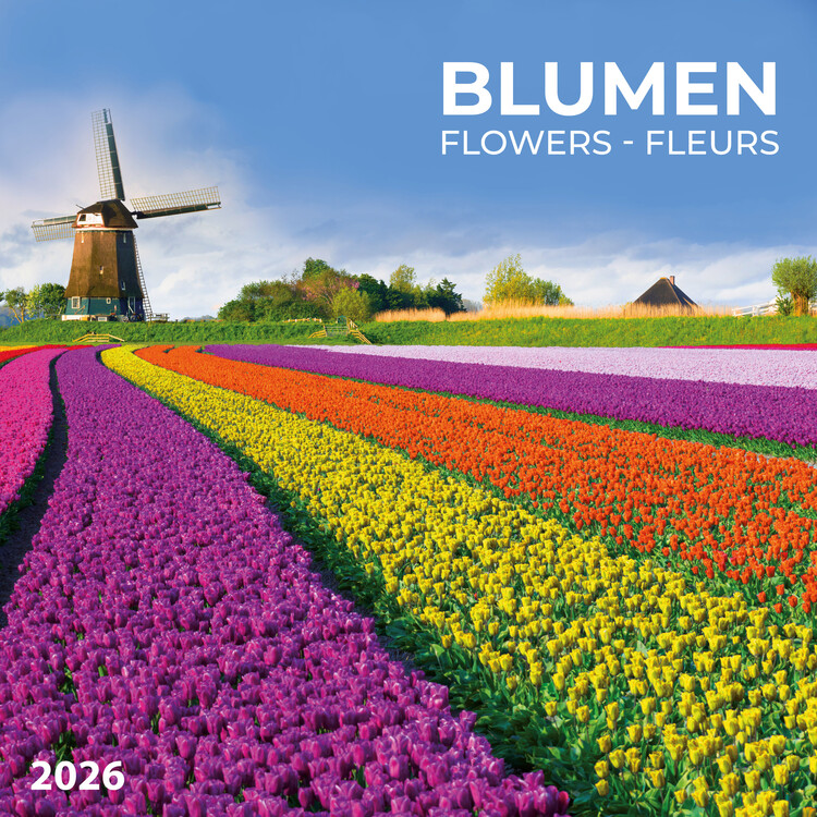 Koledar 2027 Flowers