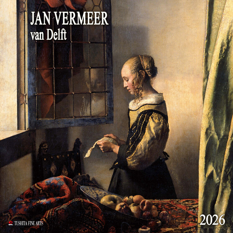 Календар 2027 Jan Vermeer van Delft