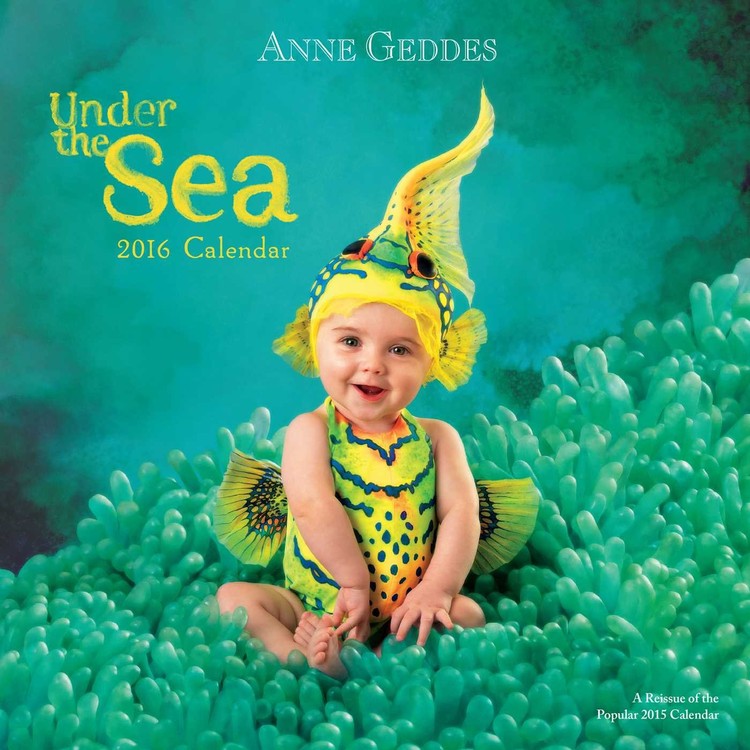Календар 2027 Anne Geddes - Under the Sea