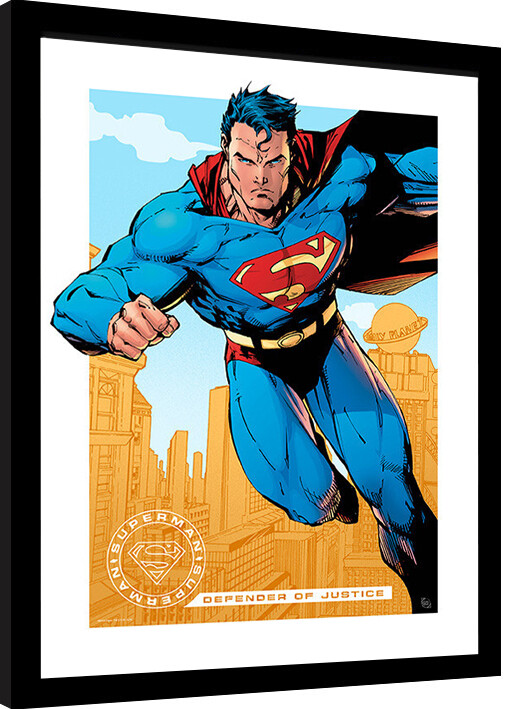 Плакат у рамці DC Comics - Superman