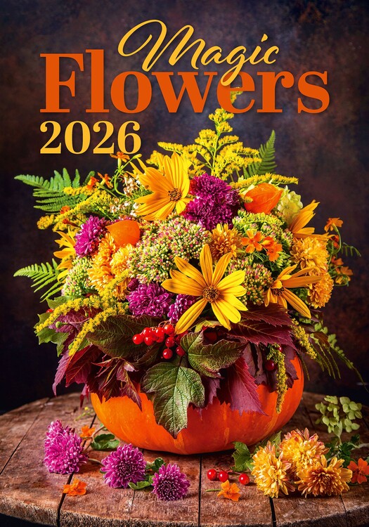 Calendar 2026 Magic Flowers