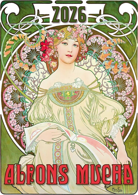 Календар 2027 Alfons Mucha