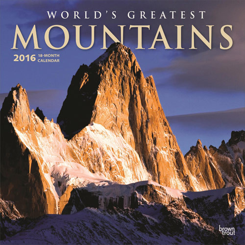 Calendar 2016 Worlds Greatest Mountains