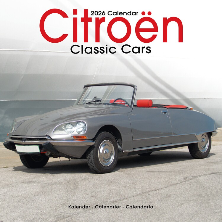 Календар 2027 Citroen Classic Cars