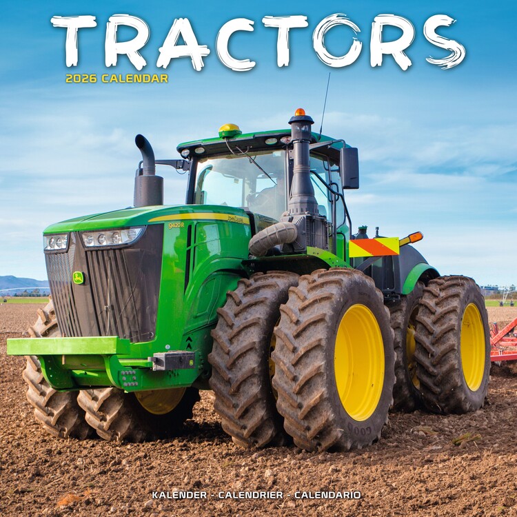 Calendário 2027 Tractors