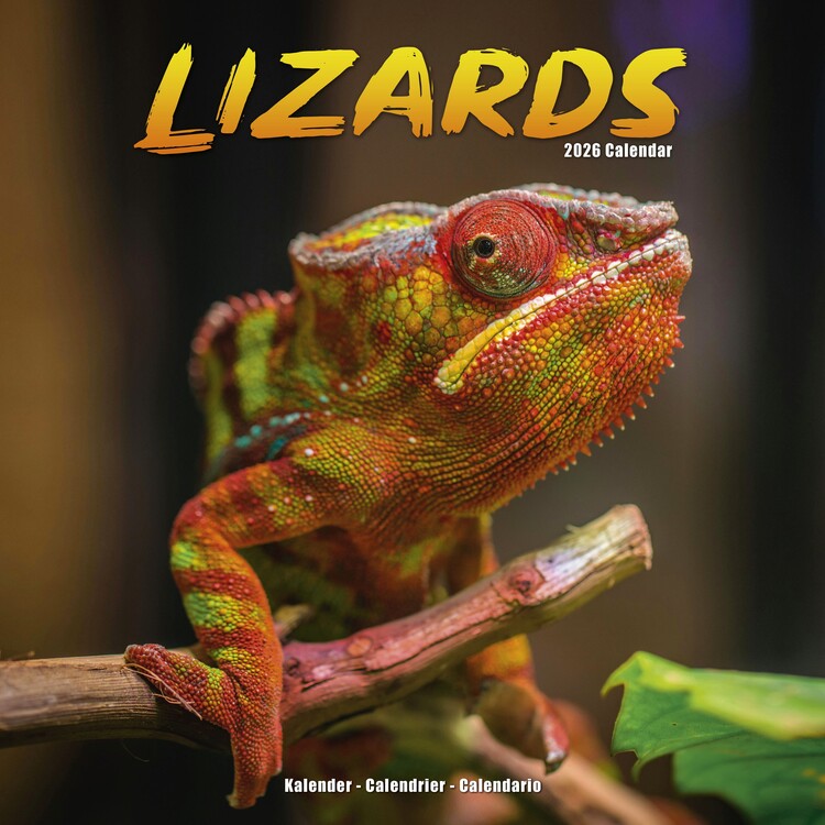 Calendar 2027 Lizards