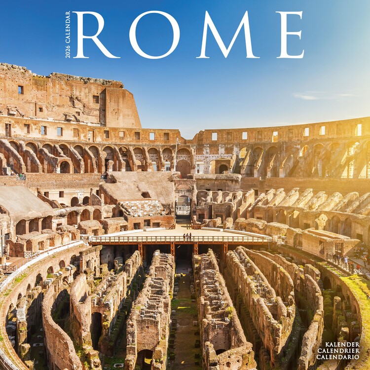 Календар 2027 Rome