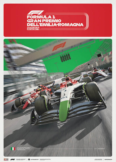 Εκτύπωση τέχνης Formula 1® - Italian Grand Prix - 2024