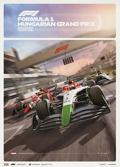 Εκτύπωση τέχνης Formula 1® - Hungarian Grand Prix - 2024