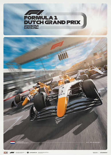Εκτύπωση τέχνης Formula 1® - Dutch Grand Prix - 2024