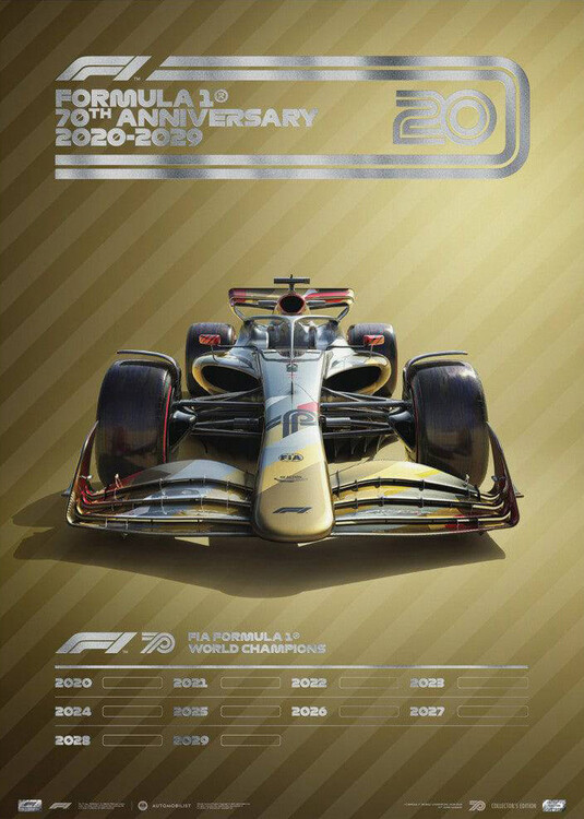 Εκτύπωση τέχνης Formula 1® Decades - 2020S the Future Lies Ahead