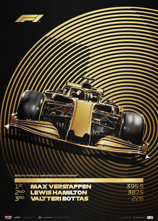 Εκτύπωση τέχνης 2021 Fia Formula 1® World Championship - Collector’S Edition