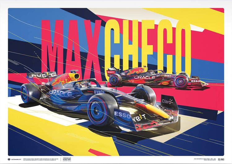Εκτύπωση τέχνης Oracle Red Bull Racing - Team - 2022 - Mini Poster
