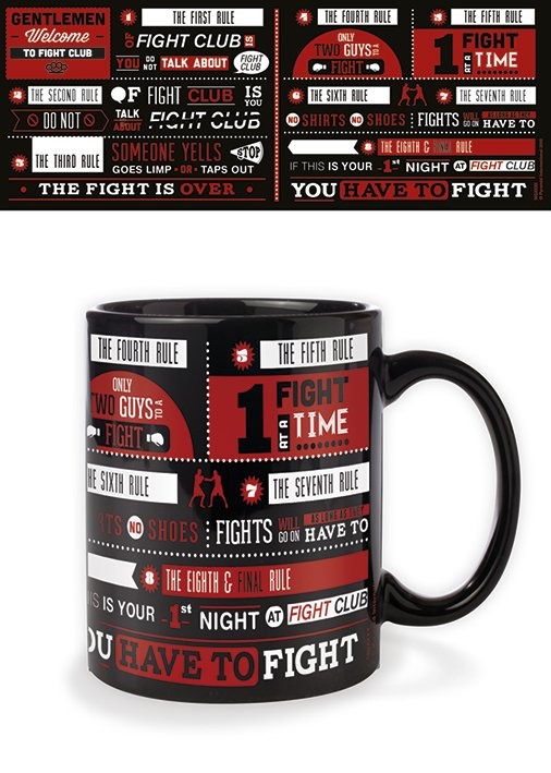Κούπα Fight Club - Rules Infographic