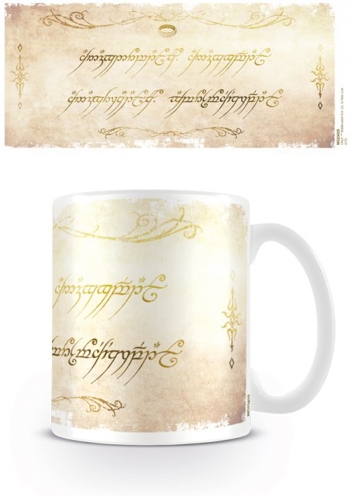 Κούπα Der Herr der Ringe - Ring Inscription
