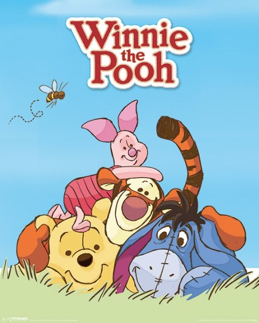 Плакат Winnie the Pooh - Characters
