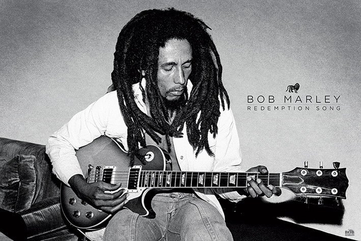 Плакат Bob Marley - Redemption Song