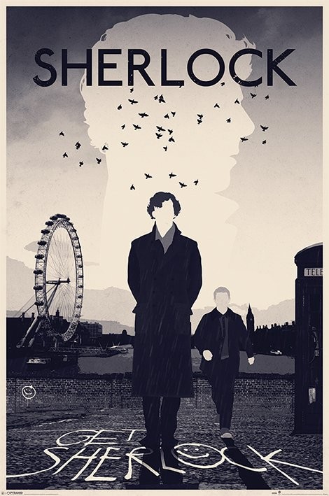 Плакат Sherlock - London