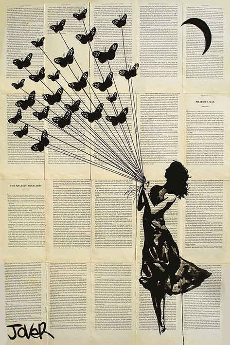 Плакат Loui Jover - Butterflying