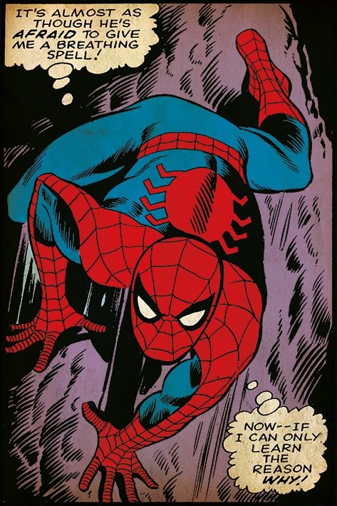 Плакат Spider-Man - Breathing Spell