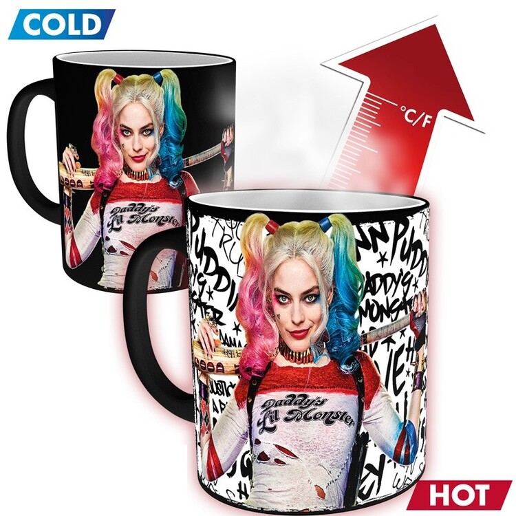 Skodelica za spreminjanje barve Suicide Squad - Daddy's Lil Monster