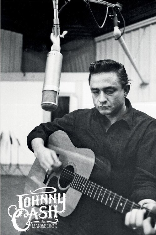 Плакат Johny Cash - Studio