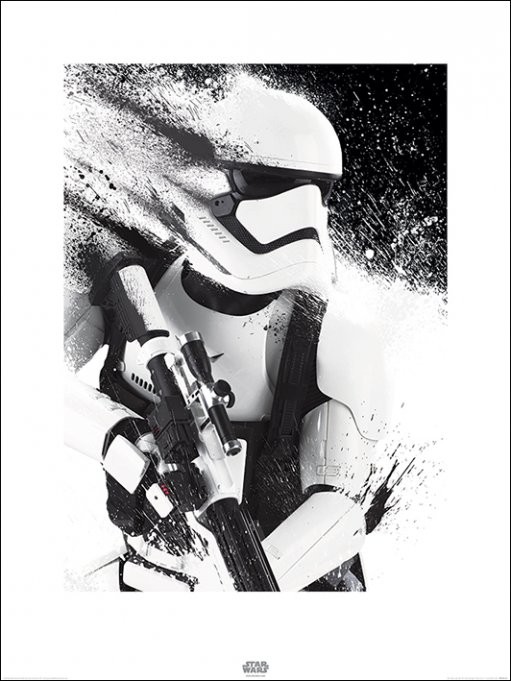 Star Wars Episod VII: The Force Awakens - Stormtrooper Paint Картина
