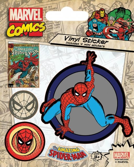 Stickers Marvel Comics - Spider-Man Retro