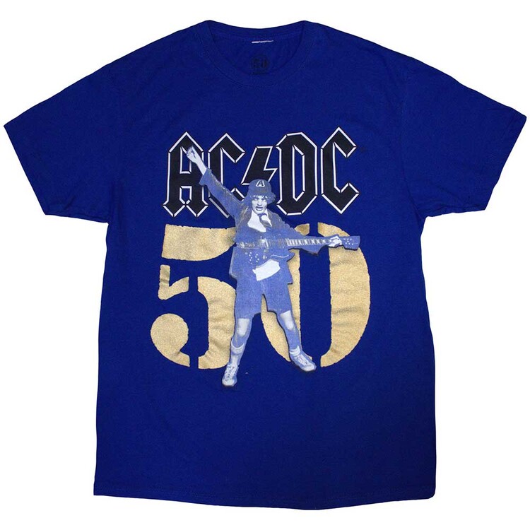 Тениска AC/DC - Gold Fifty