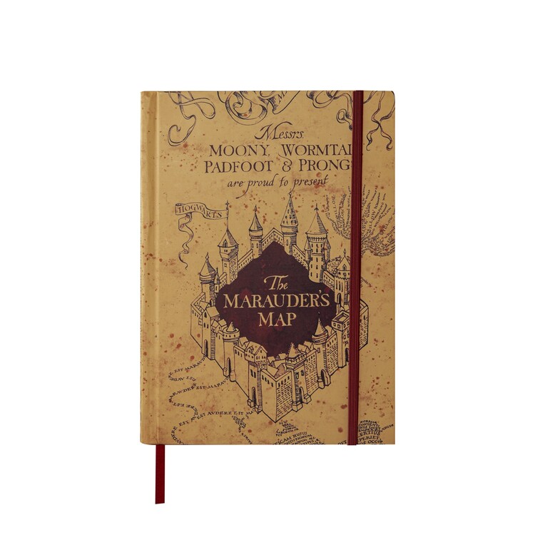 Notebook Harry Potter - Marauder's Map