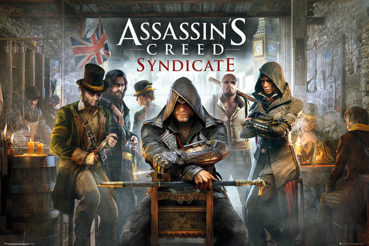 Плакат Assassin's Creed Syndicate - Pub