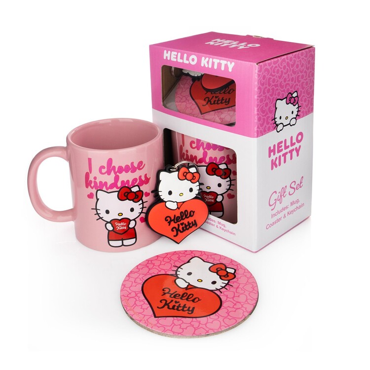 Conjunto de presente Hello Kitty - My Heart