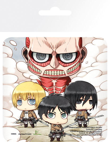 Coaster Attack On Titan (Shingeki no kyojin) - Group