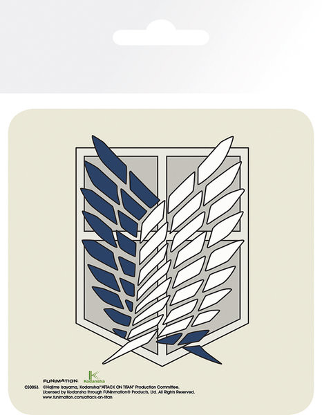 Σουβέρ Attack On Titan (Shingeki no kyojin) - Badge