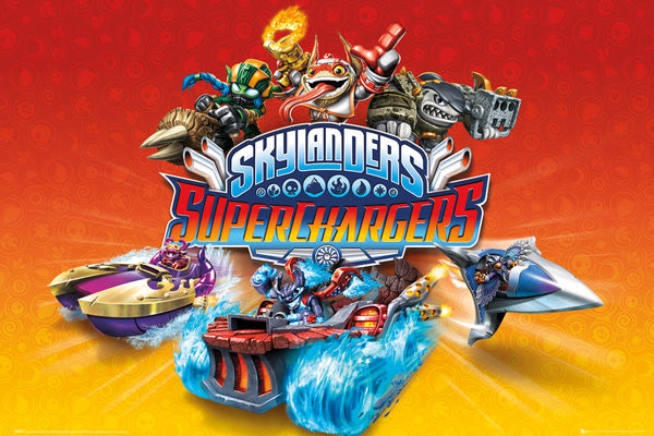 Плакат Skylanders Superchargers - Characters