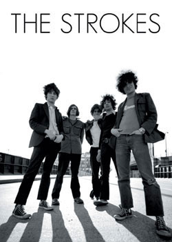 Poster the Strokes – back light | Wall Art | 3+1 FREE | Europosters