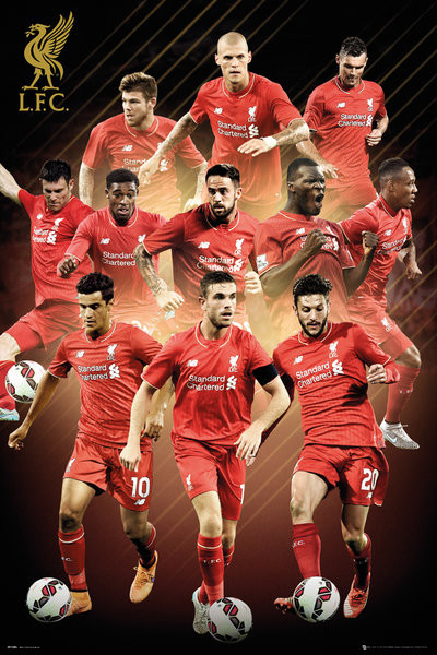 Плакат Liverpool FC - Players 15/16