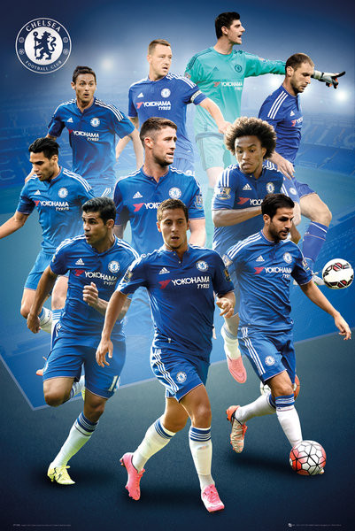Плакат Chelsea FC - Players 15/16