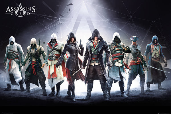 Poster Assassin's Creed - Characters
