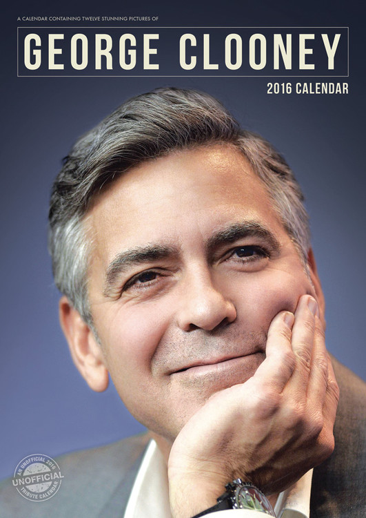 Calendar 2016 George Clooney