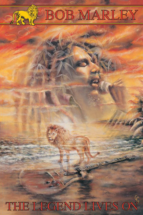 Плакат Bob Marley - legend lives on