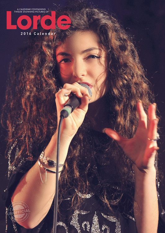 Календар 2027 Lorde