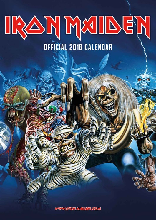 Ημερολόγιο 2027 Iron Maiden