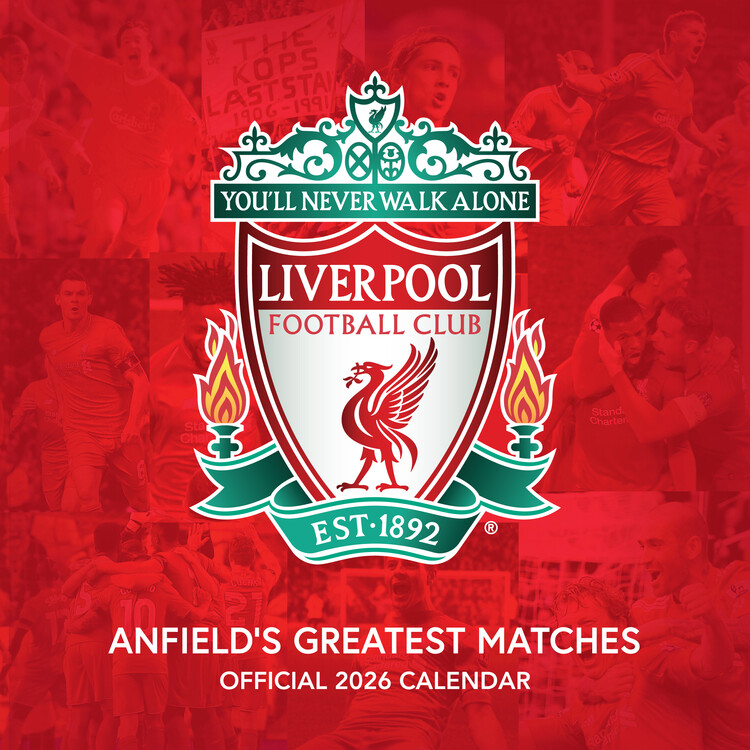 Календар 2027 Liverpool FC - Legends