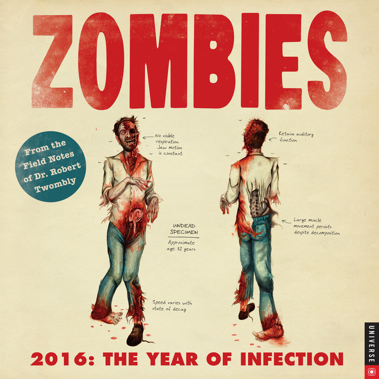 Ημερολόγιο 2027 Zombie
