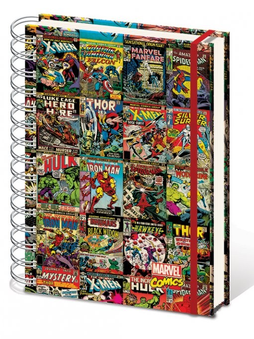 Notebook Marvel Retro - Aligned A4