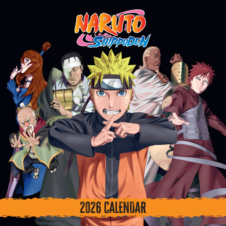 Calendar 2026 Naruto Shippuden