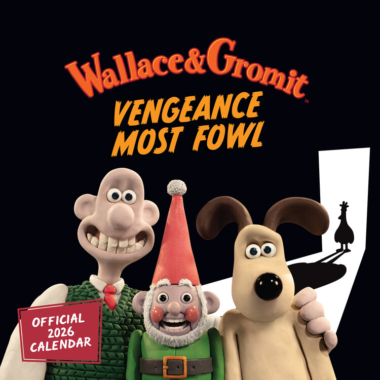 Calendar 2027 Wallace And Gromit